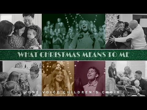 What Christmas Means to Me (Stevie Wonder) | One Voice Children's Choir
