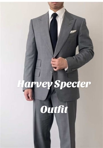 Harvey Specter Outfit Inspiration for Men