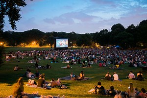Brooklyn's free Paramount  Movie Nights are back this summer