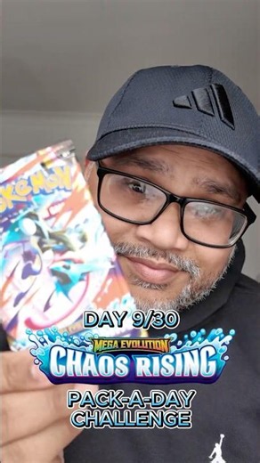 CHAOS RISING DAY 9/30: should I skip the card trick! #shorts #pokemon #pokemoncards
