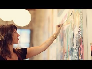 Flora Bowley's Brave Intuitive Painting Process