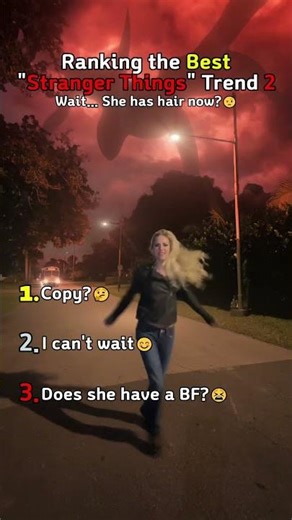 Best "Stranger Things" Trend Girl🥰💥 Part 2