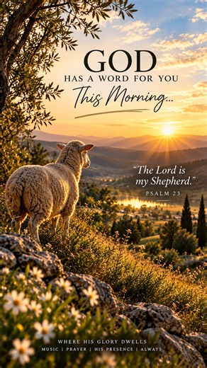 Psalm 23 ❤️ The Lord Is My Shepherd | A Song for Your Morning