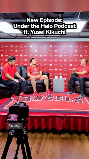 11K views · 228 reactions | Drop the book recs  Get to know Yusei Kikuchi, including his love of reading, his favorite players growing up, & more on the latest episode of the Under the Halo Podcast! Watch or listen now at angels.com/fans. | Los Angeles Angels | Facebook