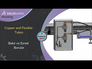 SOLIDWORKS Routing - Copper and Flexible Tubes