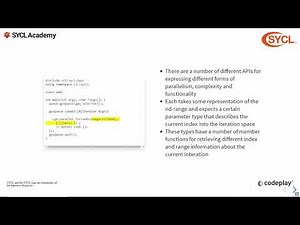 SYCL Academy: Launching SYCL Kernels