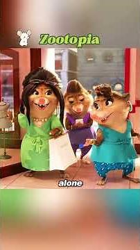 why is Mr Big so doting on his daughter Fufu? in Zootopia in their family portrait.