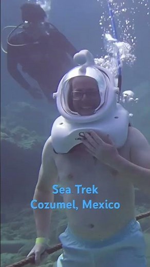 Sea Trek in Cozumel, Mexico