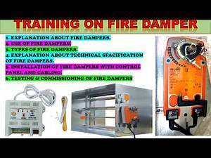 Chapter-1 explanation about fire damper| Training on fire dampers by HVAC World