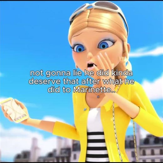 he really did deserve it though- #miraculous #miraculousladybug #memes