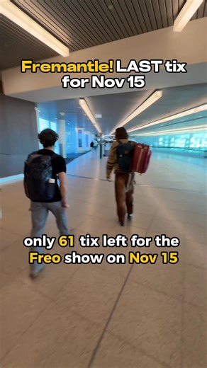 Our Australian tour kicks off this week, only 61 tix left for Fremantle 🚨 Grab your tix before they're gone 🖤 | Cloning