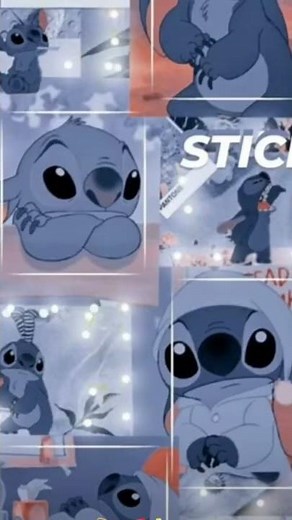 Cute Stitch backgrounds￼💙