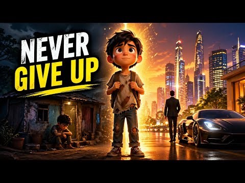 The Brave Little Hero 🦸‍♂️ | Inspirational Cartoon Story in Hindi | Moral Story for Kids & Everyone
