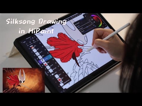 Hollow Knight Drawing in HiPaint