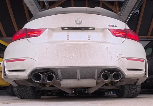 Cold start of my M4 with aulitzky exhaust enjoy 😁 #fyp #fy #bmwm #M4 #aulitzkytuning🔥 @Aulitzky Tuning