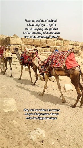 La vérité sur les pyramides de Gizeh 🇪🇬 #egypte #pyramide #gizeh