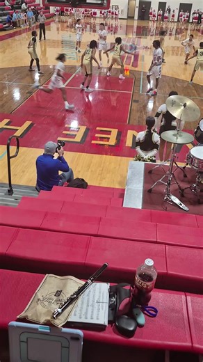 The basketball gameWe all tied for right now