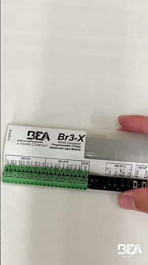 Explaining the BR3-X logic module jumper positions