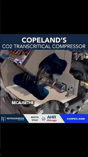 AHR COPELAND CO2 TRANSCRITICAL COMPRESSOR