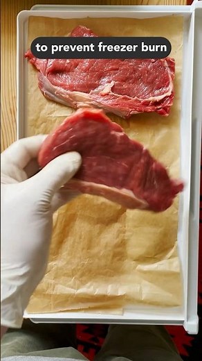 STOP Freezer Burn by Freezing Food Like This