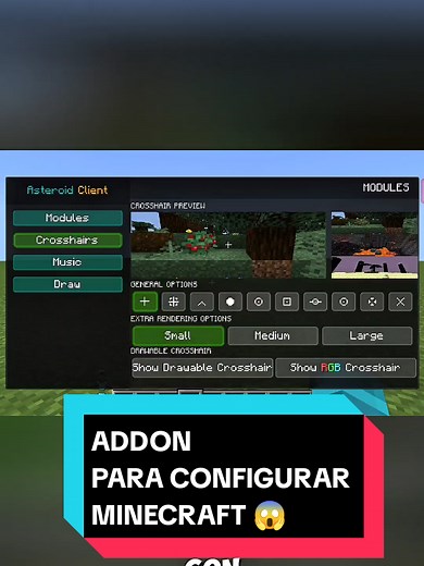 ADDON con MENÚS INTERESANTES en MINECRAFT #minecraftbedrock #minecraft #addon #addons #addonminecraft