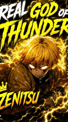 ⚡🔥 ZENITSU GOES FULL THUNDER MODE! (INSANE EDIT) ⚡💛 | Demon Slayer #shorts