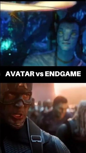 💰The $2.9B Battle 💥 Endgame vs. Avatar 🍿 The King Returns 👑 #shorts #mcu #avatar