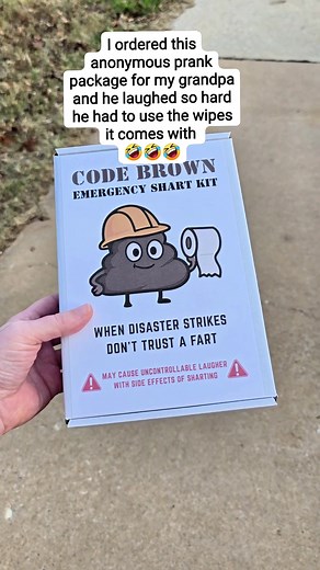 Prank your friends and family good with this super embarrassing shart prank box from my Etsy shop. You just order with the prank recipients shipping info so it gets sent directly to them. This one will have them laughing so hard when they get it #prankmail #viralprank #pranks | Swiftboxco Pranks
