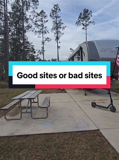Do yall usually get nice or crappy RV sites? #rv #rvlife #camping #rvliving #fulltimerv