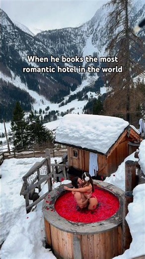 The most romantic hotel in the world - Chalet Al Foss, Italy