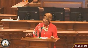 Rep. Edna Jackson delivers farewell to Georgia House