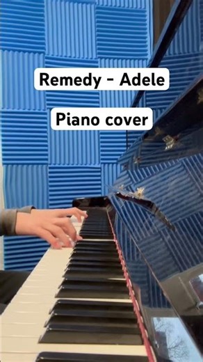 Remedy - Adele piano cover #musician #piano #musiccover #adele #instrumental #pianist