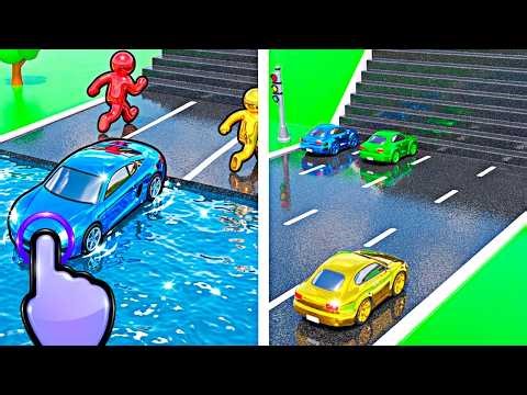 Shape Shift Car Simulator 3D - Modern Car Transformer Race - All Levels iOS Android GamePlay #6