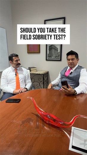 21 reactions · 3 comments | You had a couple drinks at dinner and got pulled over… do you take the sobriety test or not? 樂 #lawyersofinstagram #atxlawyer #texaslawoffice #texasattorney #atxattorney #texaslaw #moraleslawfirm #attorneylife #attorneysofinstagram #texas #fieldsobrietytest | Novert Mo Morales | Facebook
