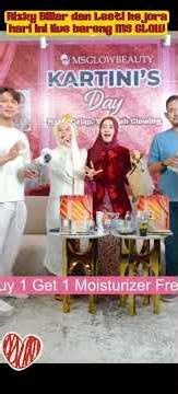 Rizky Billar dan Lesti kejora hari ini live bareng MS GLOW #lestikejora #rizkybillar #leslar