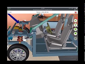 Demo of Augmented Reality Design Review with ThingWorx Navigate