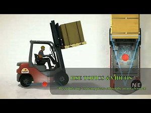 Stability triangle and stability pyramid for forklift safety ⛑️