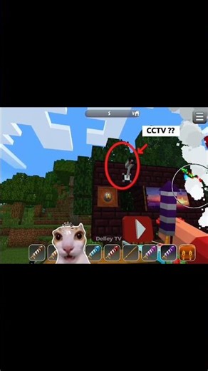 CCTV in Minecraft 🤔🤔🤔?? #reels #minivlog #minecraft #minecraftshorts #shortsvideo