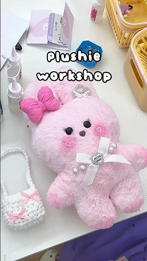 Making plushie workshop: How to create cute plush toys step by step