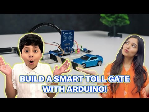 DIY Arduino Automatic Toll Gate⚡️ | Fun Arduino Project! | Learn and Fun = Chota bot❤️