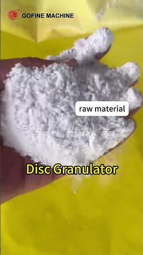 Fertilizer Granulator Model | Disc Pan Pelletizer #fertilizer #granulator #catlitter