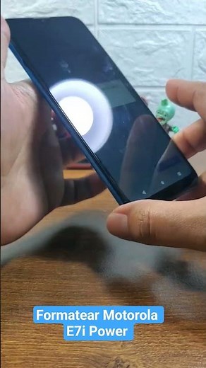 Format or Factory Reset Motorola E7i Power #smartphone #tips