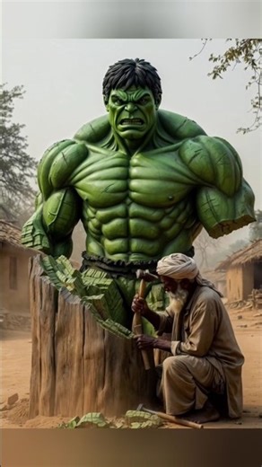 Hulk ki AI Murti artist #viral#aiart #hulk #aiartist #shorts