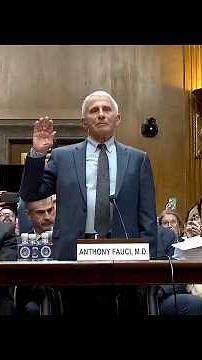 Dr Anthony Fauci pleads the Fifth at Covid hearing