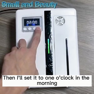 Watch Aromatherapy Diffuser Manual How to set the time on Amazon Live