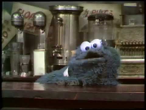 Sesame Street: 0227 Street Scenes: Cookie Monster watches Mr. Hooper's Store
