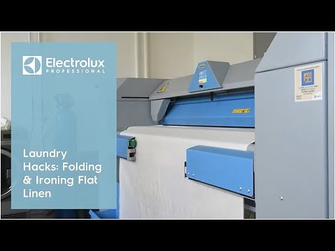 Laundry Hacks: Folding & Ironing Flat Linen