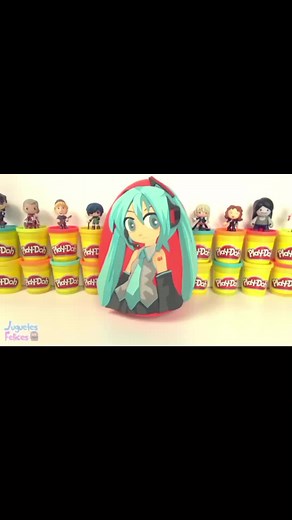 Hatsune Miku Play-Doh tutorial: cómo hacer Miku con Play Doh