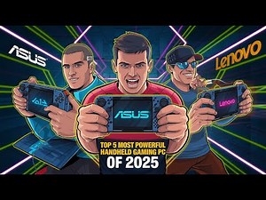 Best Handheld Gaming PCs of 2025 – Power Meets Portability!