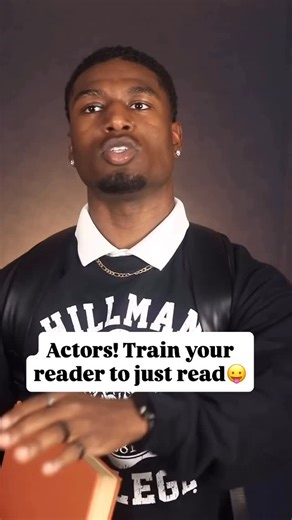 Amy Lyndon on Instagram: "Actors! Train your reader to just read. They’re not auditioning, you are. When they’re “acting” it distracts from you. Thank you @dasan.frazier for this awesome video that says what I’ve been saying to my students for years in such a funny way. #selftape #actorsofinstagram #thelyndontechnique"